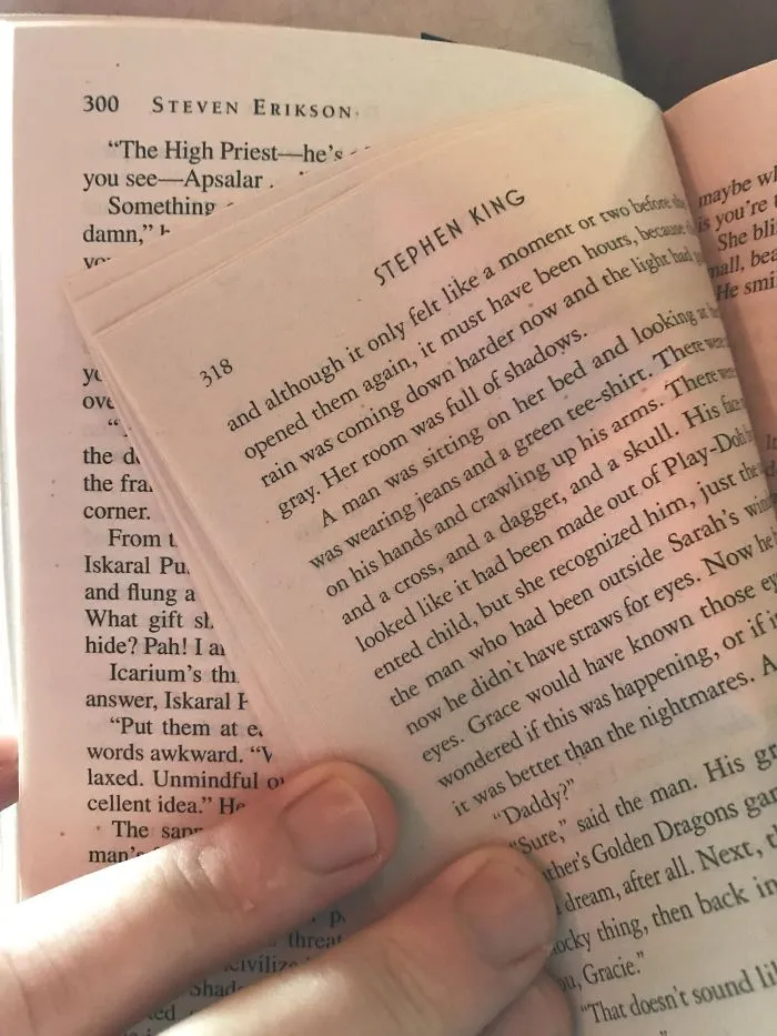 Mi libro tiene impreso dentro un capítulo de otro libro