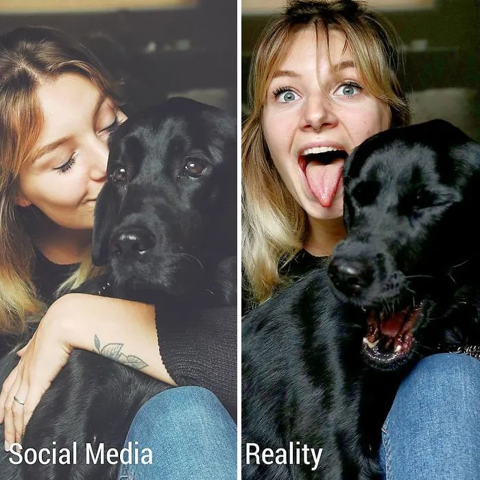 Girl Exposes The Truth Behind Those ‘Perfect’ Instagram Photos With 30 Side-By-Side Pics