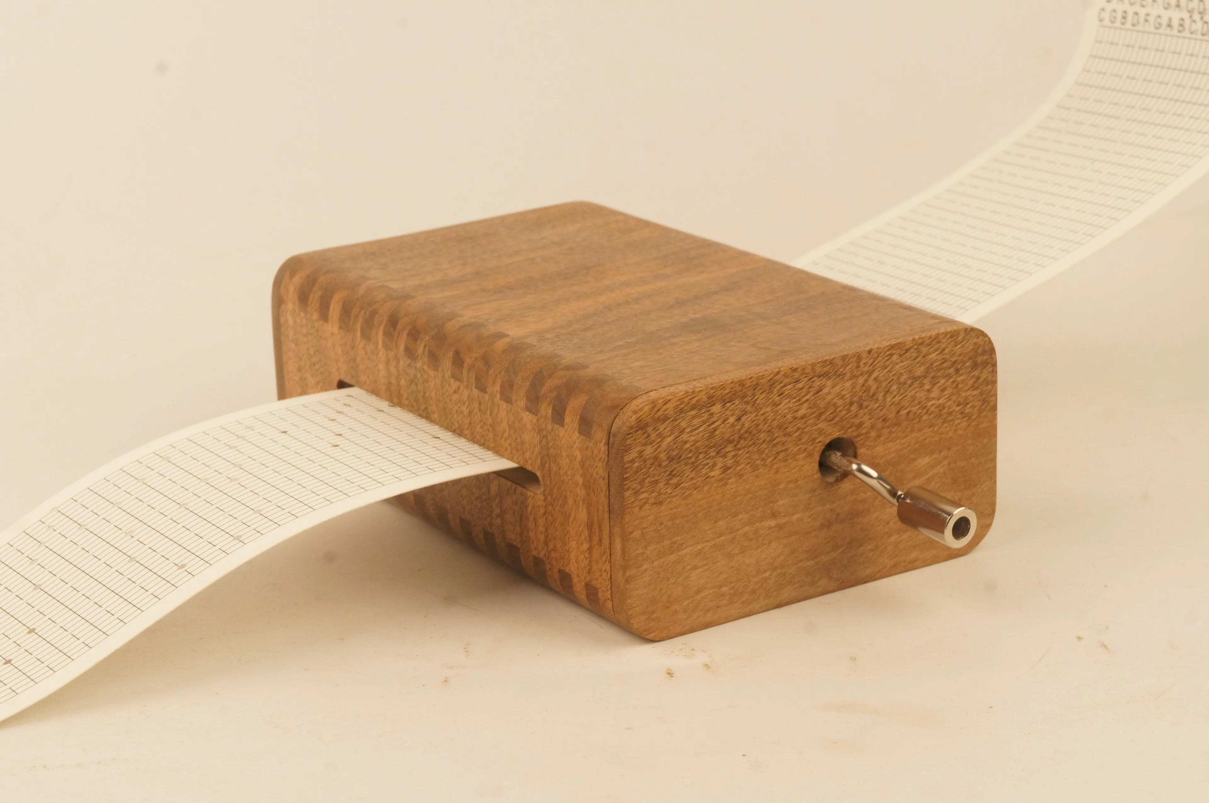 Music Box Playing Paper Strips!