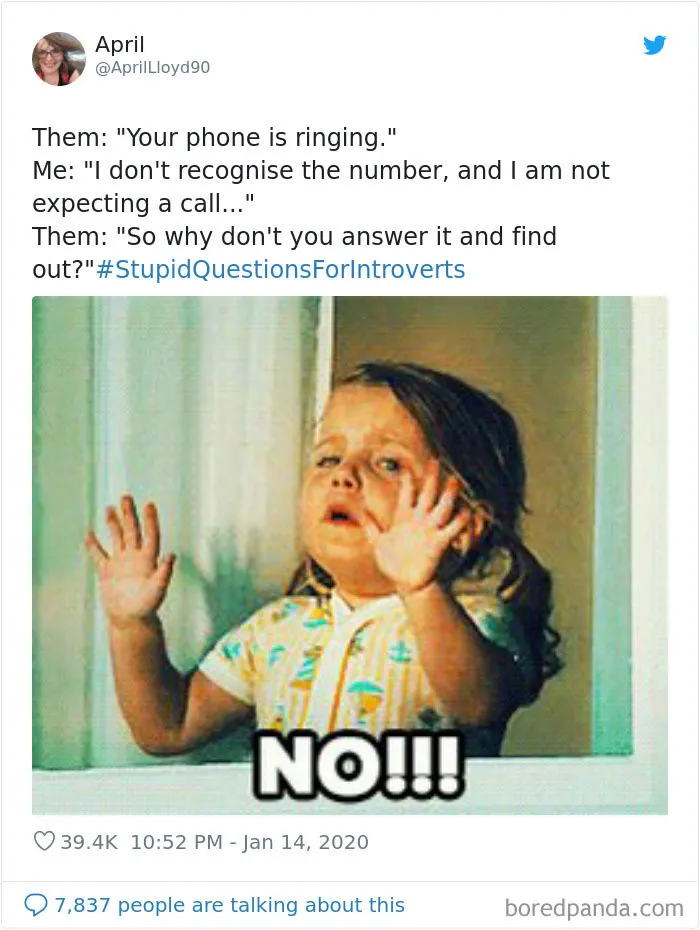 Someone Asks Introverts To Share What Questions Annoy Them The Most, They Respond With 30 Tweets
