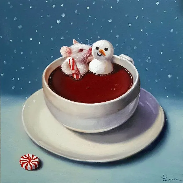 Artist Places Mice In Human Situations In Her 60 Illustrations 