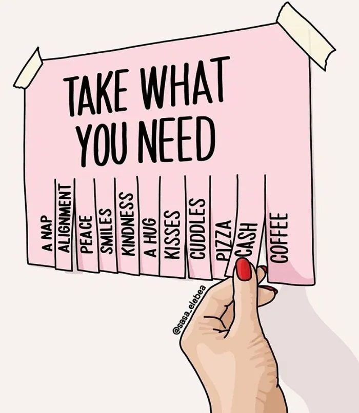 Give Yourself What Will Make You Happy