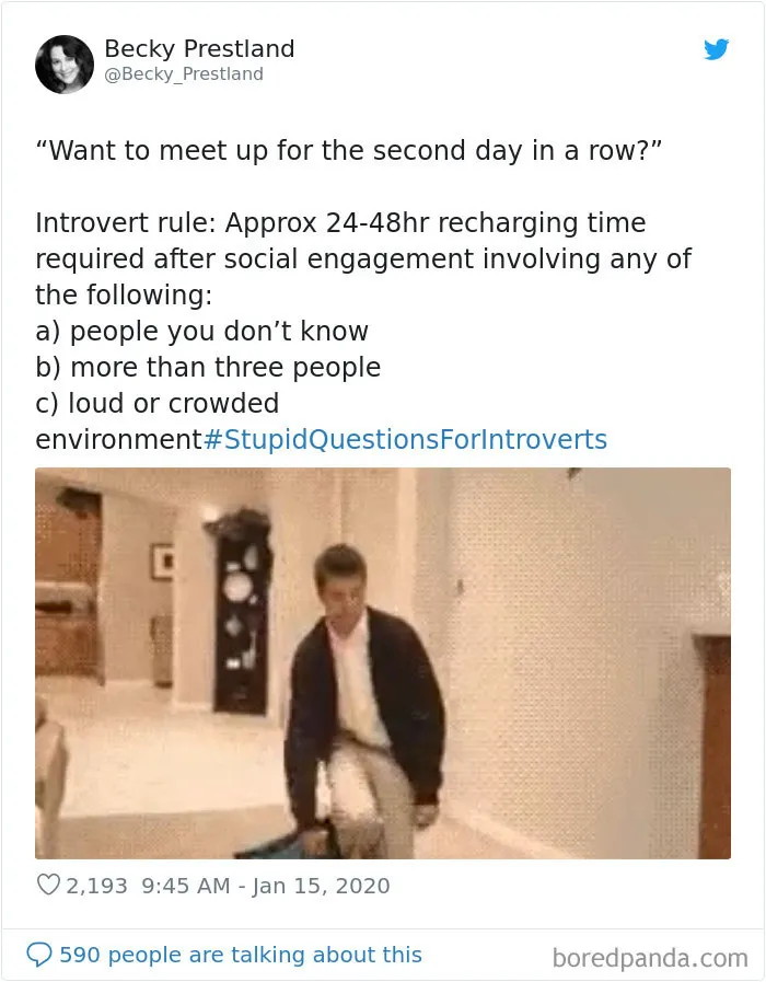 Someone Asks Introverts To Share What Questions Annoy Them The Most, They Respond With 30 Tweets