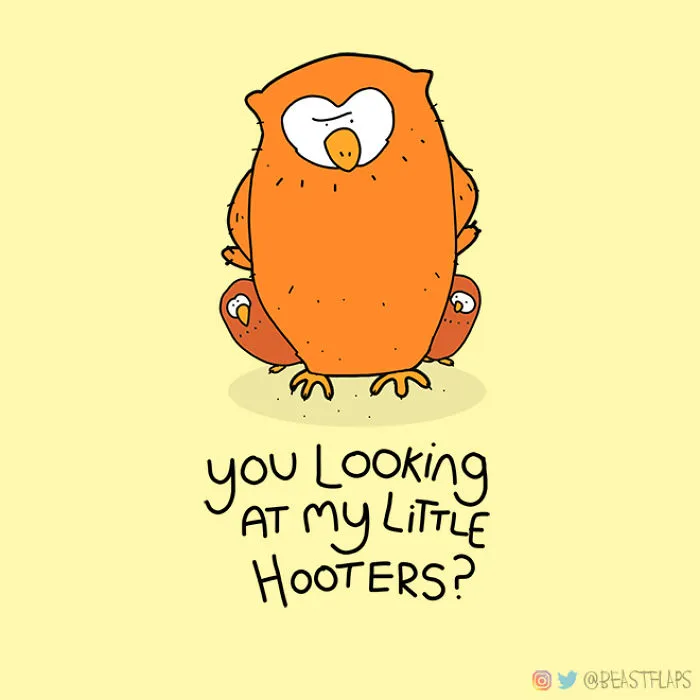 17 Pics Of Funny Grumpy Animals That I Will Continue To Draw Each Day Throughout 2020
