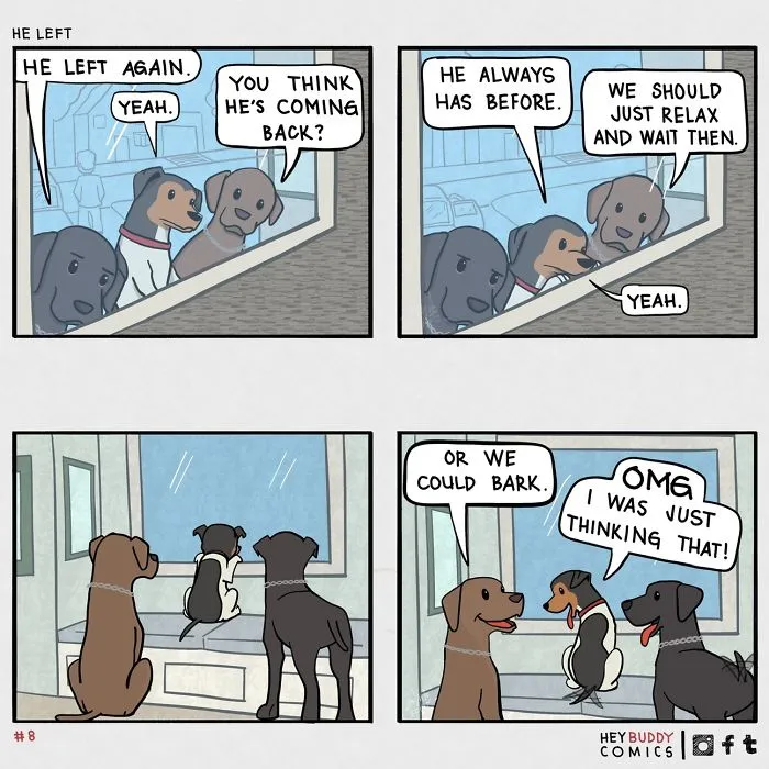 I Create Comics About My Dog That Most Dog Owners Will Relate To