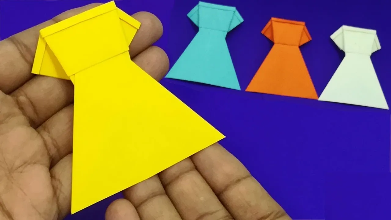 How To Make An Origami Dress