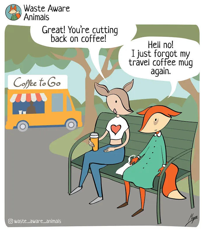 I Dream Of Living A Zero-Waste Life, Here Are The Struggles I Face (31 Comics)