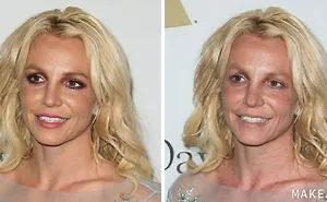 This App Has A Filter To Remove Makeup And People Are Using It To See How Celebrities Look Without It (30 Pics)
