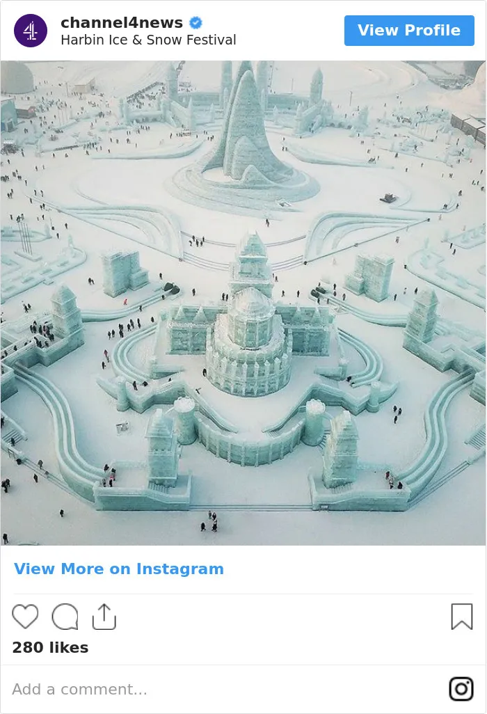 These 24 Breathtaking Photos From Harbin Snow And Ice Festival Will Make You Wanderlust