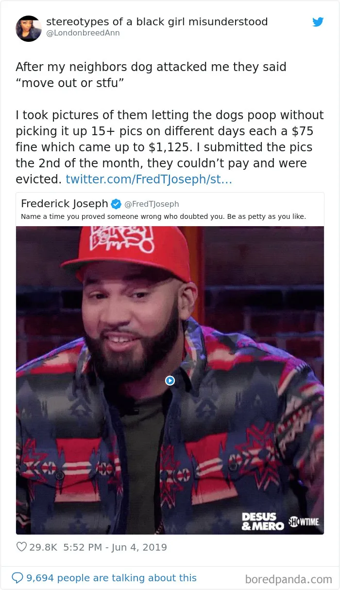 I Applaud This Level Of Petty