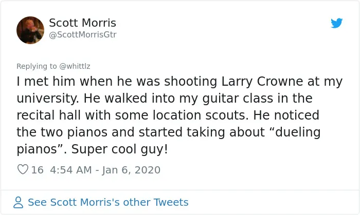27 Tweets From People That Met Tom Hanks And Were Not Disappointed