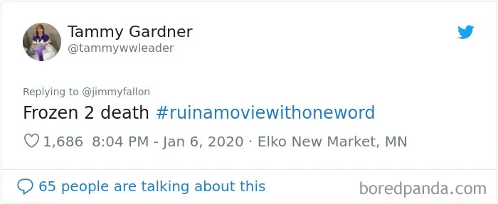 Jimmy Fallon Asks People To Ruin Movies With One Word And Here Are 55 Hilarious Responses