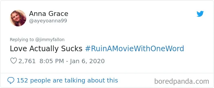 Jimmy Fallon Asks People To Ruin Movies With One Word And Here Are 55 Hilarious Responses