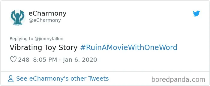 Jimmy Fallon Asks People To Ruin Movies With One Word And Here Are 55 Hilarious Responses