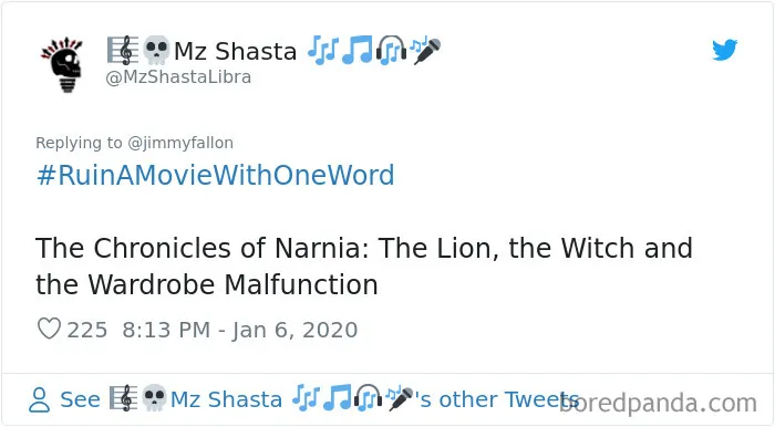 Jimmy Fallon Asks People To Ruin Movies With One Word And Here Are 55 Hilarious Responses