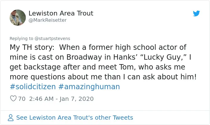 27 Tweets From People That Met Tom Hanks And Were Not Disappointed