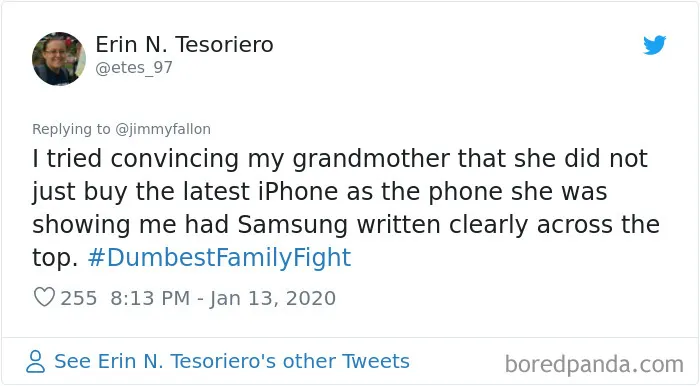 Jimmy Fallon Asks His Followers To Tweet Their Dumbest Family Fights, And They Deliver (30 Tweets)