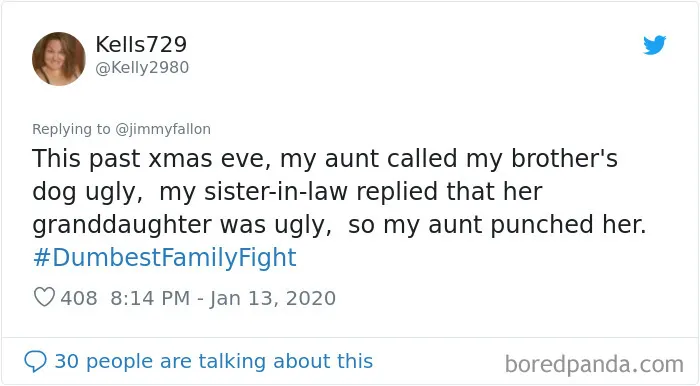 Jimmy Fallon Asks His Followers To Tweet Their Dumbest Family Fights, And They Deliver (30 Tweets)