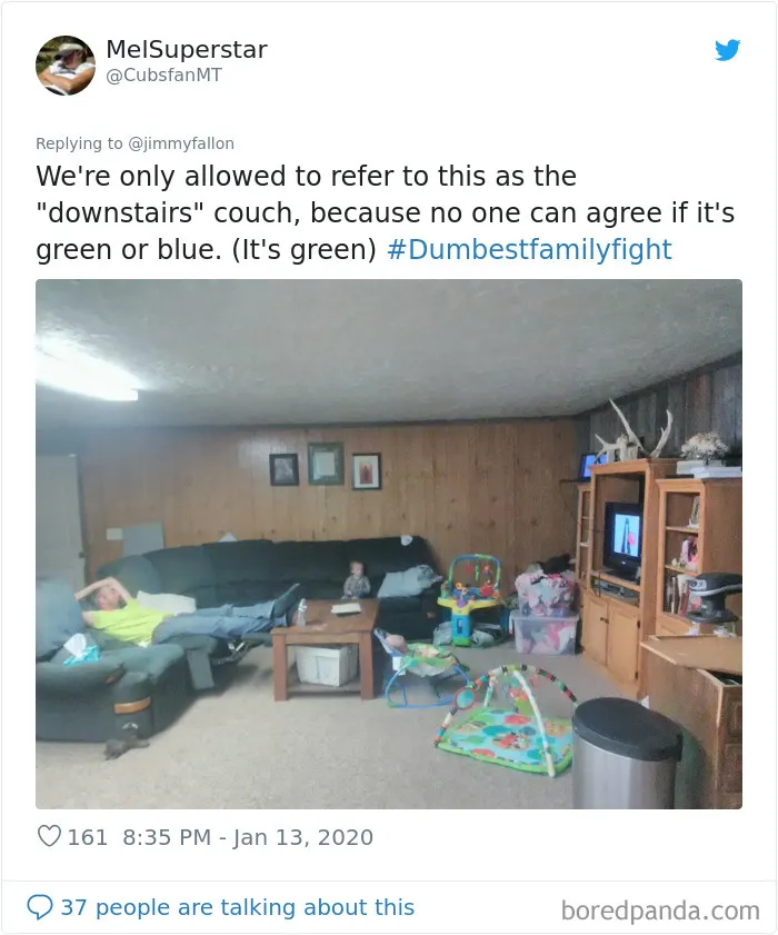 Jimmy Fallon Asks His Followers To Tweet Their Dumbest Family Fights, And They Deliver (30 Tweets)