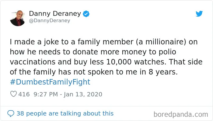 Jimmy Fallon Asks His Followers To Tweet Their Dumbest Family Fights, And They Deliver (30 Tweets)