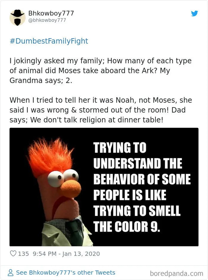 Jimmy Fallon Asks His Followers To Tweet Their Dumbest Family Fights, And They Deliver (30 Tweets)