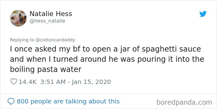 30 Hilarious Stories About Significant Others Failing At Cooking