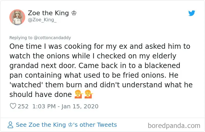 30 Hilarious Stories About Significant Others Failing At Cooking