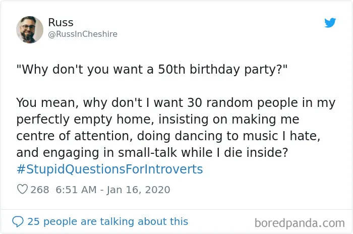 Someone Asks Introverts To Share What Questions Annoy Them The Most, They Respond With 30 Tweets
