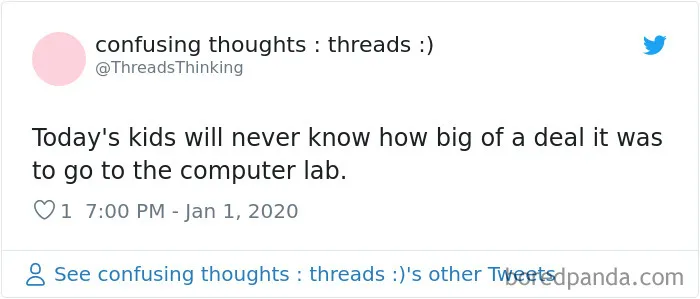 46 Tweets About The Things “Today’s Kids Will Never Know”