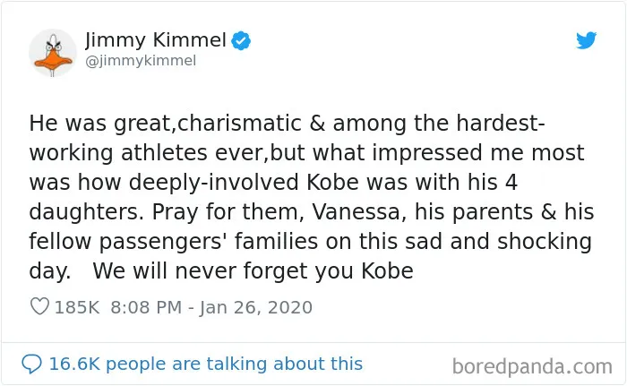 30 Heartbroken Celebrities Share Emotional Posts On Kobe Bryant's Passing