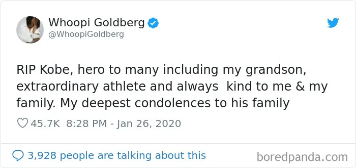 30 Heartbroken Celebrities Share Emotional Posts On Kobe Bryant's Passing