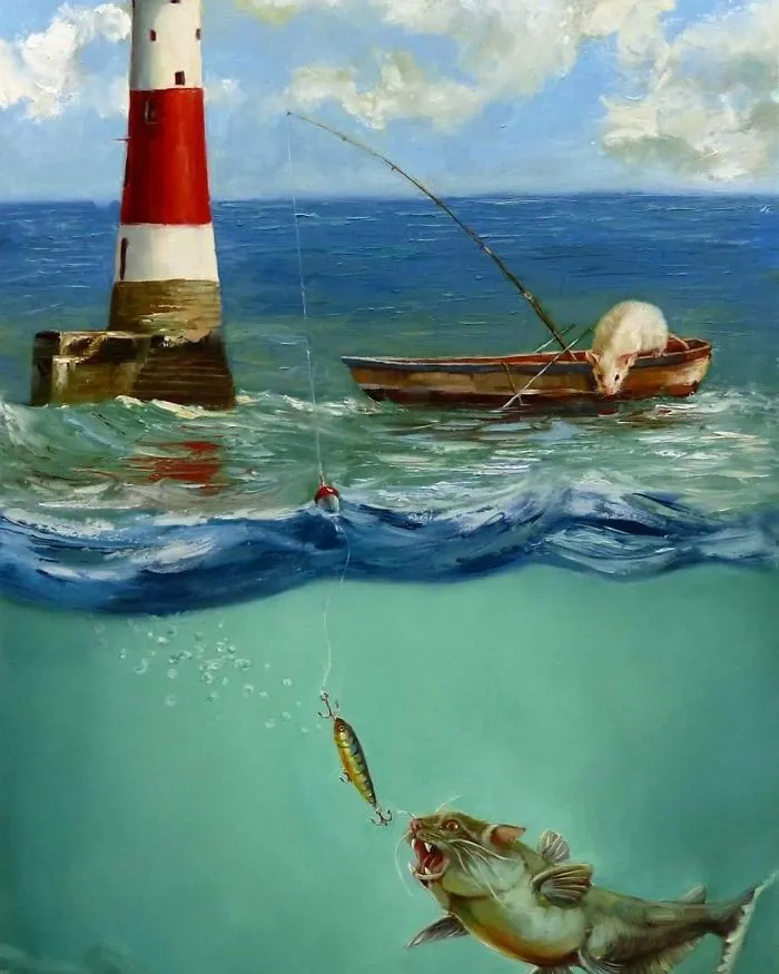Artist Places Mice In Human Situations In Her 60 Illustrations 