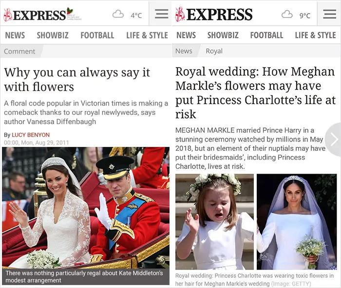 15 Headlines Show How Differently The British Press Treat Meghan Markle Vs Kate Middleton