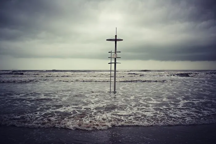 The Sea Finally Calming Down