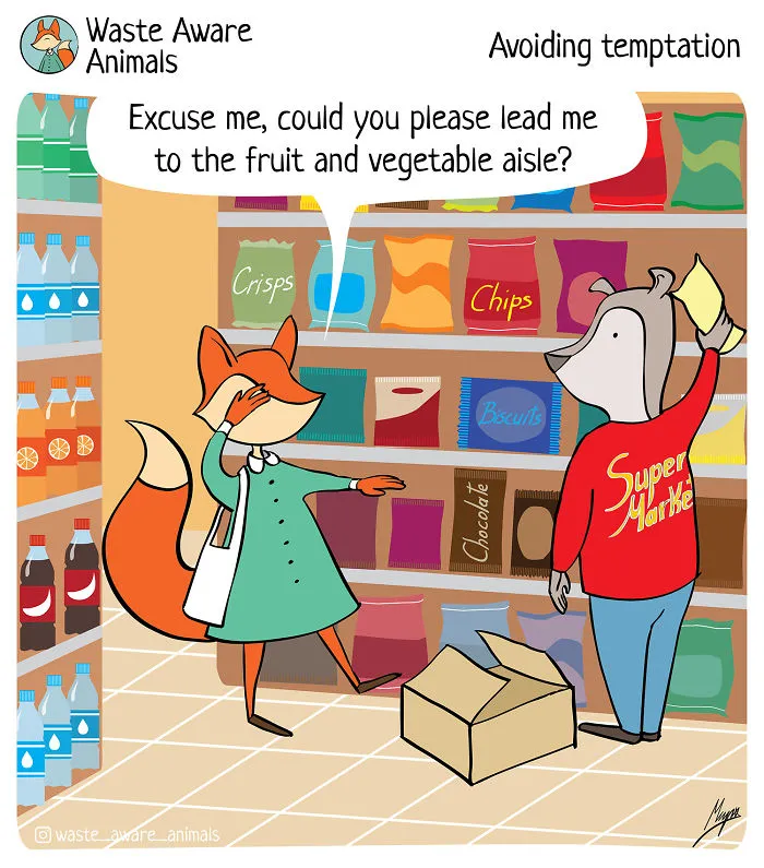 I Dream Of Living A Zero-Waste Life, Here Are The Struggles I Face (31 Comics)