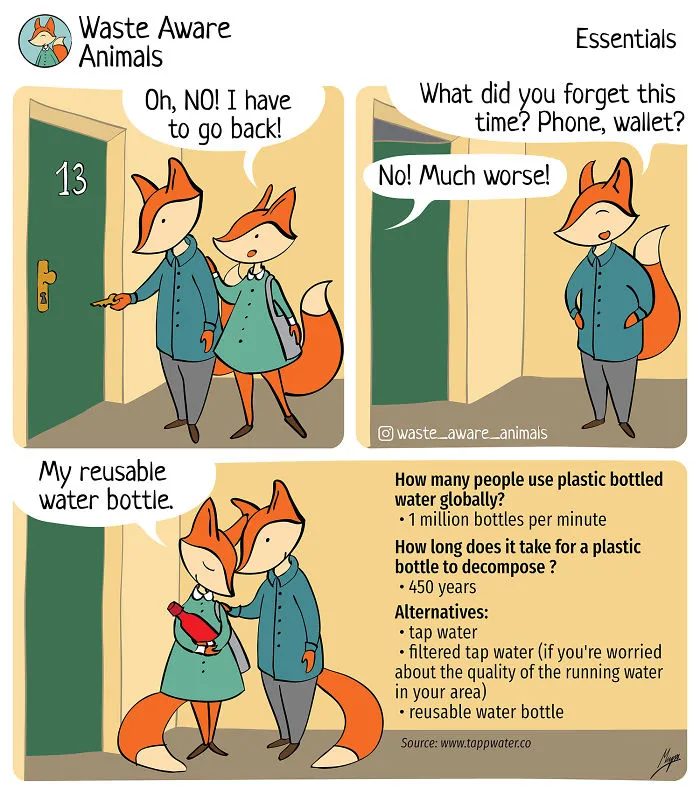 I Dream Of Living A Zero-Waste Life, Here Are The Struggles I Face (31 Comics)