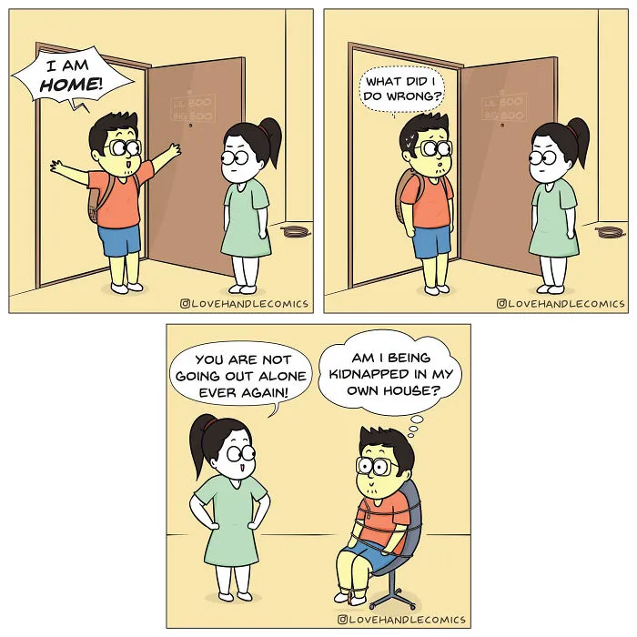 My Wife Is Totally Different From Me, Here Is What Our Life Together Looks Like (30 New Comics)