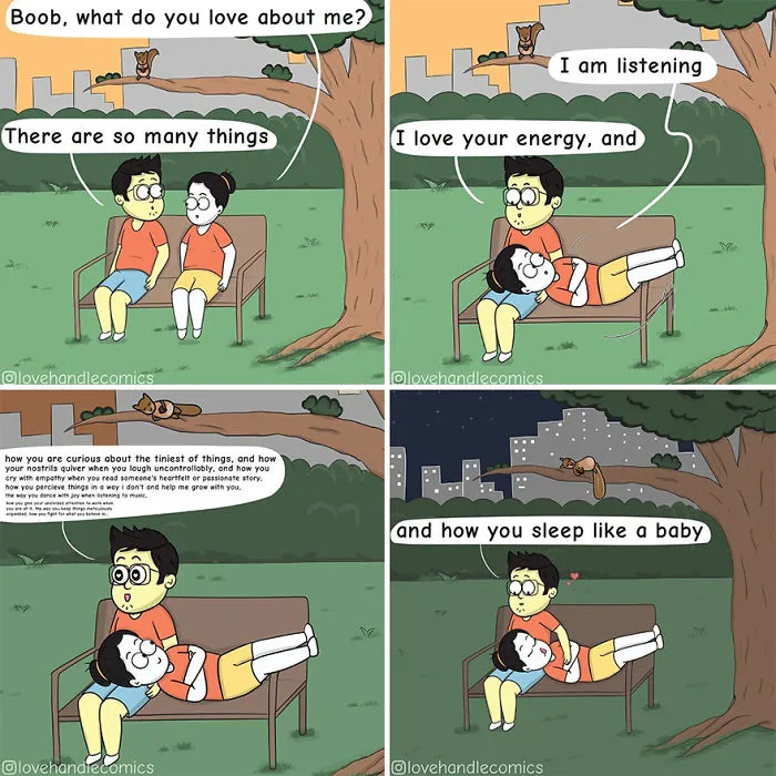 20 Comics Illustrating The Daily Moments From Our Relationship
