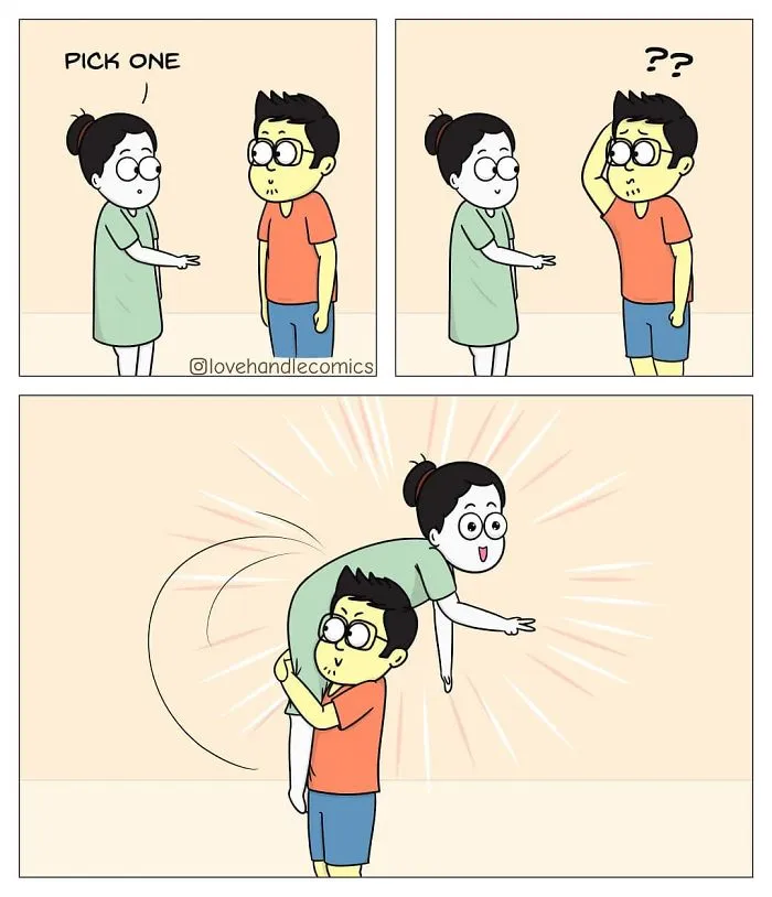 My Wife Is Totally Different From Me, Here Is What Our Life Together Looks Like (30 New Comics)