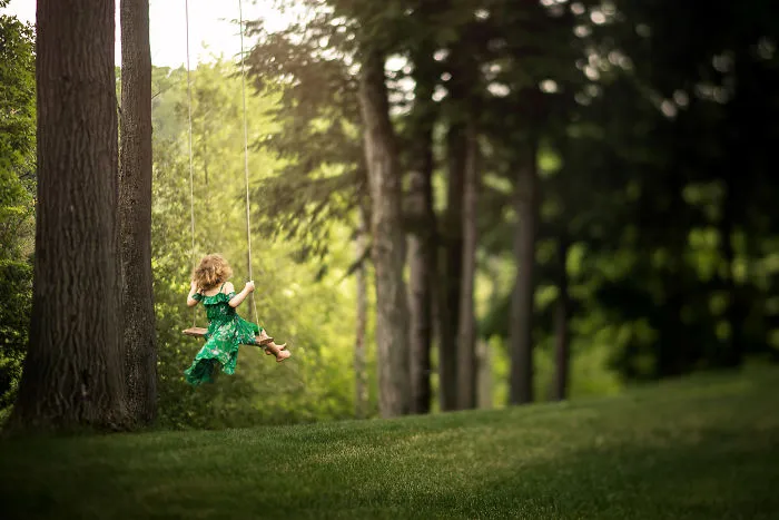 I've Photographed My Daughter On The Same Tree Swing For 3 Years, Here Are Some Of My Favorites