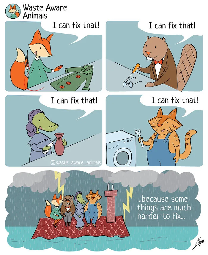 I Dream Of Living A Zero-Waste Life, Here Are The Struggles I Face (31 Comics)