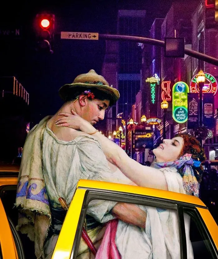 Artist Puts People From Classical Paintings Into The Modern World, And The Result Is Surprisingly Fitting (42 New Pics)
