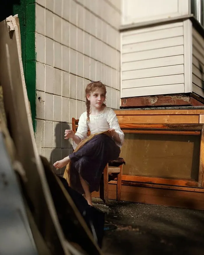 Artist Puts People From Classical Paintings Into The Modern World, And The Result Is Surprisingly Fitting (42 New Pics)