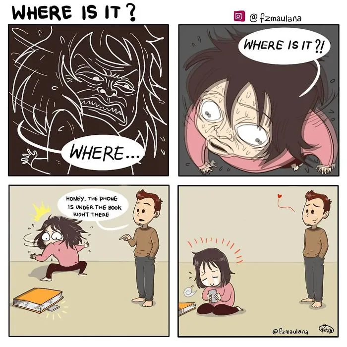 30 Comics About Funny And Silly Things That Happen To Most Of Us