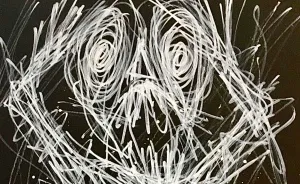 My Schizophrenic Friend Makes Really Intense Paintings Of His Inner Demons