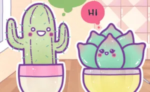 I Created Cute Comics About A Little Cacti