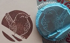 I Made Art With A £5 Rubber Stamp DIY Kit