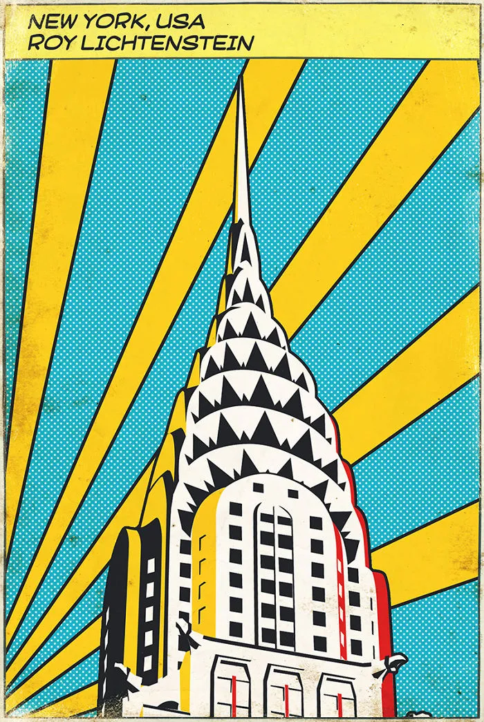 Roy Lichtenstein X New York, USA