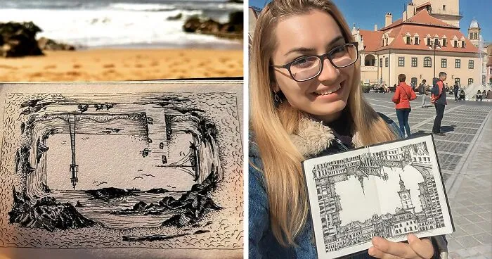 I Started Drawing In Impossible Perspectives To Change The Perception Of What You See