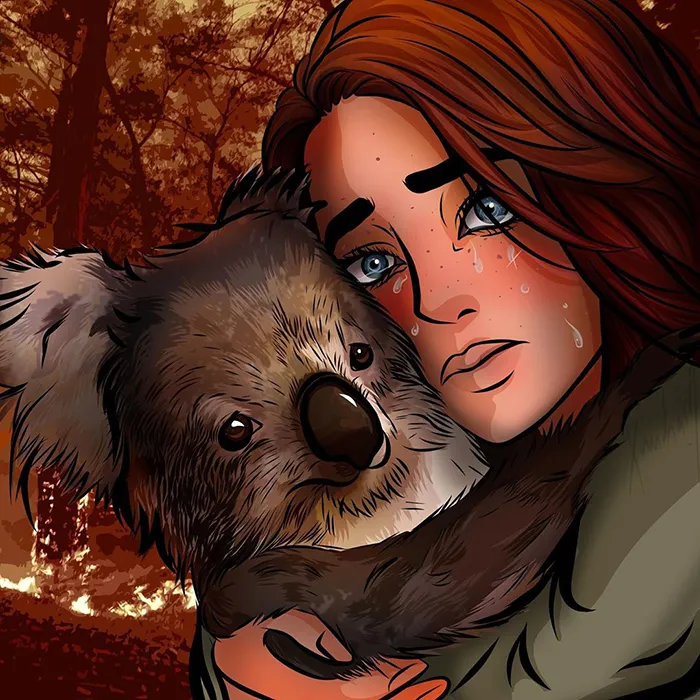 32 Artists From All Over The World Pay Respect To The Australian Bushfires With Beautiful Art